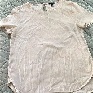 Ann Taylor Women's Ivory Short Sleeve Top